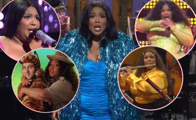 Lizzo Takes Over Saturday Night Live – Check Out The Highlights HERE! - perezhilton.com