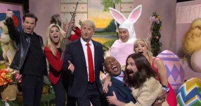 ‘SNL': Bowen Yang’s Easter Bunny and Famous People Parodies Do Current Events Jokes in Cold Open (Video) - thewrap.com