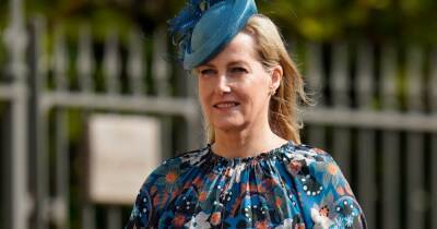 Sophie Wessex looks beautiful in floral gown as she steps out for Easter Sunday service - www.ok.co.uk - county Windsor - Charlotte - county Prince Edward