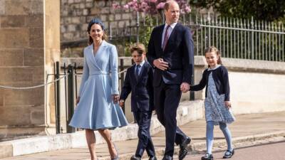 Prince George and Princess Charlotte Attend First Easter Service With Prince William and Kate Middleton - www.etonline.com - Charlotte - city Charlotte
