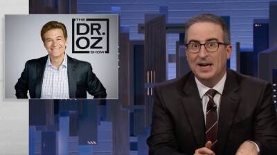 John Oliver Rips Dr. Oz for Leaving ‘Daytime Snake-Oil Carnival’ for ‘S– Show’ Senate Campaign (Video) - thewrap.com - New York - New Jersey - county Lee