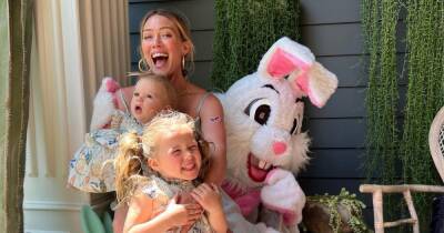 Hilary Duff - Matthew Koma - Mandy Moore - Mike Comrie - Molly Bernard - Lauren Bushnell - Easter Bunny - Hilary Duff’s Daughters and Celebrity Kids’ Cutest Easter Bunny Pics in 2022 - usmagazine.com - New York - Taylor - city Moore