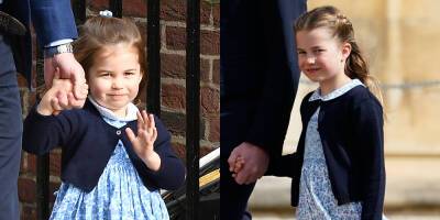 Princess Charlotte's Easter 2022 Outfit Matches a Blue Dress She Wore as a Toddler! - www.justjared.com - parish St. Mary