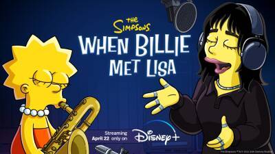 Billie Eilish - Lisa Simpson - Billie Eilish To Jam With Lisa In ‘Simpsons’-Themed Short For Disney+ - deadline.com - Britain - Ireland - city Springfield