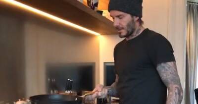 Inside David and Victoria Beckham's lavish kitchen with ladder at £31m home - www.ok.co.uk - Spain - Miami - city Holland, county Park