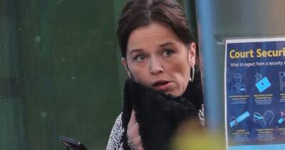 EastEnders' Katie Jarvis arrives at court after 'shouting black lives don't matter' in racist brawl - www.ok.co.uk - Spain - Indiana