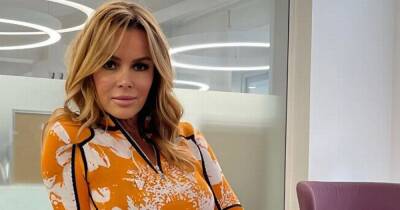 Amanda Holden shows off tan in minidress as she returns to work after LA holiday - www.ok.co.uk - Britain - USA - California