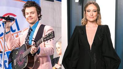 Harry Styles Addresses Fan Theory That 1 Of Olivia Wilde’s Kids Is Talking On His New Song - hollywoodlife.com - Britain - USA