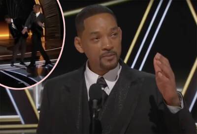 Will Smith Officially Resigns From The Academy After Oscars Slap! - perezhilton.com