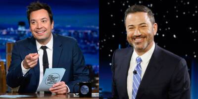 Jimmy Fallon & Jimmy Kimmel Switch Talk Shows For April Fool's Day Joke - www.justjared.com - New York - California