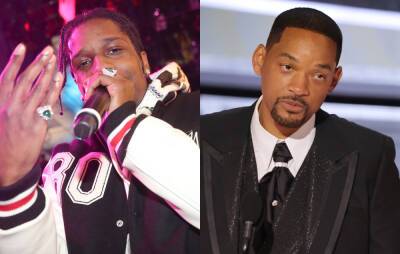Will Smith - Jada Pinkett Smith - Chris Rock - Asap Rocky - A$AP Rocky on the Will Smith Oscars slap: “He emasculated another black man” - nme.com