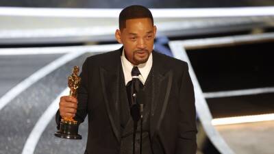 Will Smith Resigns From the Academy After Slapping Chris Rock at the Oscars - www.glamour.com