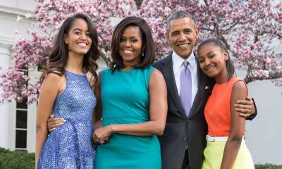 Michelle Obama makes rare comments about daughters Malia and Sasha's boyfriends - hellomagazine.com