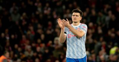 ‘Not fit’ - Manchester United hero tears into Harry Maguire after first half vs Liverpool - www.manchestereveningnews.co.uk - Manchester
