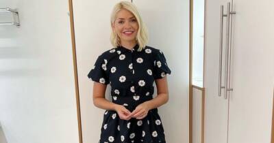 Holly Willoughby - Lucy Fallon - Holly Willoughby’s sustainable daisy mini dress perfect for summer is just £65 - manchestereveningnews.co.uk