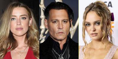 Johnny Depp Claims Amber Heard Used Drugs on Their Wedding Day, Reveals Why Daughter Lily-Rose Depp Didn't Attend Nuptials - www.justjared.com