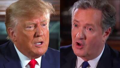 Trump Storms Out of Interview After Piers Morgan Presses Him on 2020 Election Lies - thewrap.com