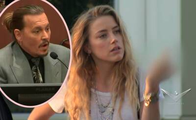 Johnny Depp Reacts To Audio Of Amber Heard ADMITTING She Abused Him: 'I Did Not Punch You, I Was Hitting You' - perezhilton.com