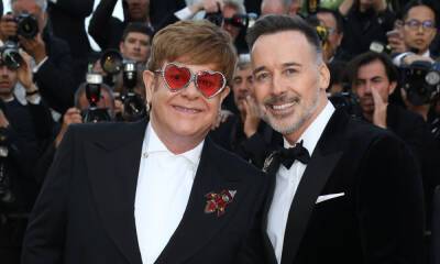 Sir Elton John's sons look so grown up in new photo with David Furnish - hellomagazine.com - Atlanta - state Arkansas
