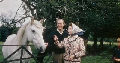 Hidden meaning behind white horses as Queen poses with two in birthday portrait - www.ok.co.uk - city Sanction
