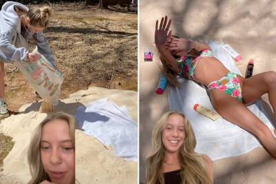 Tiktok - Social media star reveals how she fakes hot beach photos for Instagram - nypost.com - city Atlanta, Georgia