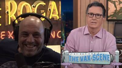 Joe Rogan Takes Aim at Stephen Colbert for Stoking ‘Mass Psychosis’ With Vaccine Sketch - thewrap.com - USA