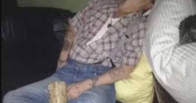 Johnny Depp reacts to photo Amber Heard took of him asleep with spilt ice cream while he was on opioids - www.msn.com - Washington - Virginia - Boston - county Fairfax