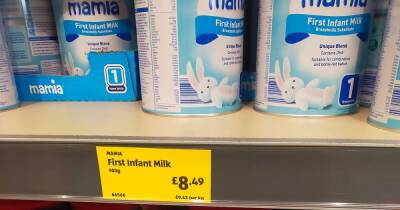 Aldi in hot water with mums over £8.49 baby milk formula - www.manchestereveningnews.co.uk