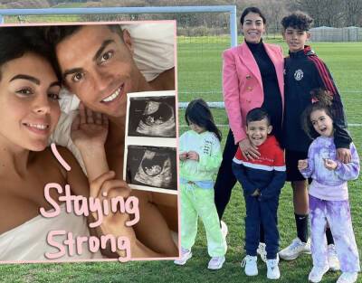 Cristiano Ronaldo Shares First Family Photo Featuring Newborn Daughter After Death Of Son - perezhilton.com - Manchester - Portugal
