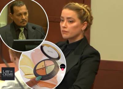Amber Heard Caught In A Lie! Makeup Brand DESTROYS Claim She Used Their Product To Cover Up Bruises From Johnny Depp! - perezhilton.com