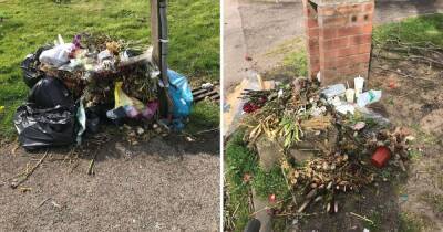 'It's just disgusting': Piles of rubbish DUMPED at Greater Manchester cemetery - www.manchestereveningnews.co.uk - Manchester