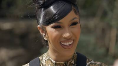 Cardi B Learns How to Survive in the Wild -- and Even Purify Water by Using a Sock - www.etonline.com - California