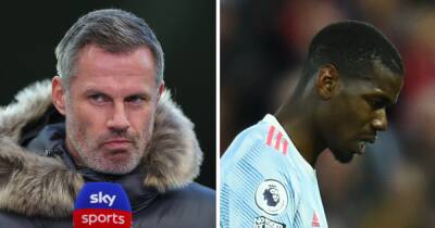 Jamie Carragher aims dig at Paul Pogba after Manchester United midfielder's message over future - www.manchestereveningnews.co.uk - France - Manchester