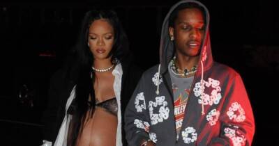 Pregnant Rihanna and A$AP Rocky seen for first time after rapper's 'arrest' - www.ok.co.uk - California - Italy - Barbados - Santa Monica