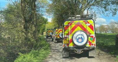 Woman rushed to hospital after being rescued near to woodland - www.manchestereveningnews.co.uk - Manchester