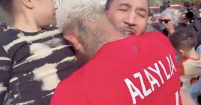 Ashley Cain cries as he finishes 100 mile run on anniversary of daughter Azaylia's death - www.ok.co.uk