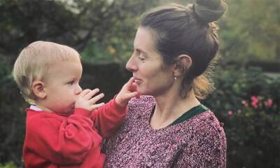 Jools Oliver twins with son River in heart-warming candid photos - hellomagazine.com - county Little River
