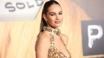 Lily James - Lily James Has a Bold New Hair Color - glamour.com