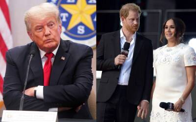 Donald Trump Slams ‘Whipped’ Prince Harry, Thinks The Queen Should Have Stripped Him And Meghan Markle Of Their Royal Titles - etcanada.com - Britain