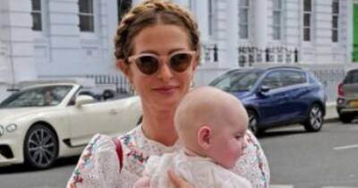 Inside Millie Mackintosh's christening for baby Aurelia with stunning cake and flowers - www.ok.co.uk - London - Taylor - Chelsea