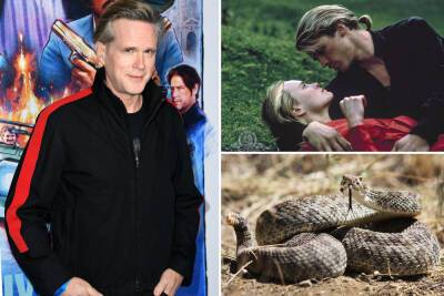 Richard Donner - Charlie Hunnam - Marlon Brando - Zack Snyder - Alfonso Herrera - Cary Elwes - Sofia Boutella - Cary Elwes airlifted to hospital after scary rattlesnake bite - nypost.com - Britain