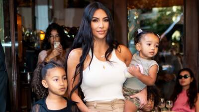 Kim Kardashian and All Her Kids Wore Matching PJs in Over the Top Easter Pics - www.glamour.com