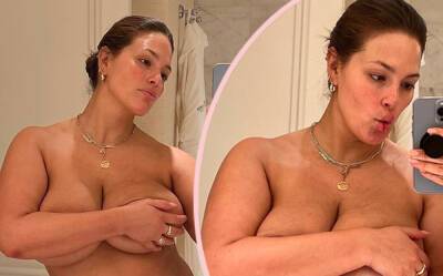 Ashley Graham Debuts 'New Tummy' Three Months After Giving Birth To Twins! - perezhilton.com