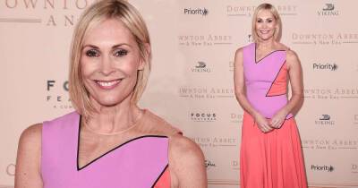 Zoe Kravitz - Kate Mackinnon - Laura Haddock - Jenni Falconer stands out from the crowd in a vibrant pink midi dress - msn.com - France