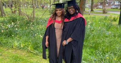 Wythenshawe mum and daughter graduate on the same day from the same course - www.manchestereveningnews.co.uk - Manchester