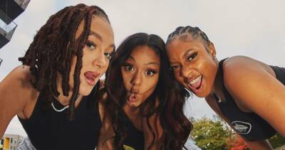 Jade Thirlwall - Leigh Anne Pinnock - FLO: Meet the girl band behind Cardboard Box who count SZA, Little Mix and MNEK among their fans - officialcharts.com - Britain