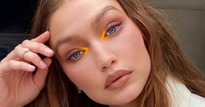 Gigi Hadid shows off new silvery blonde hair colour and pearl-heavy makeup look - www.ok.co.uk - New York