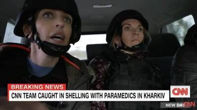 CNN’s Clarissa Ward Caught in Russian Shelling Attack With Ukrainian Paramedics (Video) - thewrap.com - Ukraine - Russia
