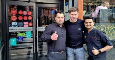Steven Gerrard orders £50 worth of prawns during plush curry house visit - www.msn.com - India - Birmingham