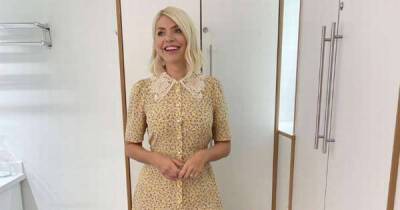 ITV This Morning's Holly Willoughby stuns in £329 yellow summer dress and fans say she looks like she's from Downton Abbey - www.msn.com
